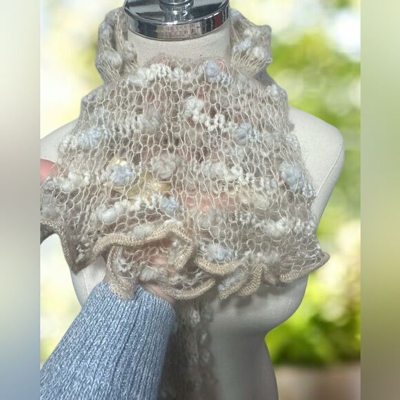 🔥 Raffaello Bettini Italian Knitted Light Scarf - Picture 10 of 11